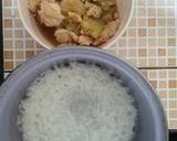 Bubur Nasi Tumis Ayam Zucchini Mpasi 6 bulan langkah memasak 4 foto