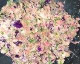 A picture of step 2 of Veg Manchurian fried Rice.