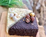 صورة لخطوة 6 من وصفة كيكة الفريرو والرفايالو 🍰رووعة