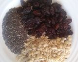 A picture of step 1 of Energy balls.