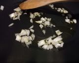 A picture of step 1 of Prawn and asparagus risotto.