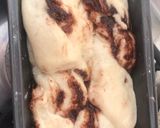 A picture of step 7 of Nutella bread.