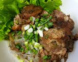 รูปขั้นตอนการทำที่ 2 ของ ก๋วยเตี๋ยวเส้นบุกหมูตุ๋น คีโต