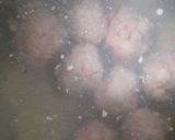 Hình bước làm 3 của món Canh khổ qua với thịt viên