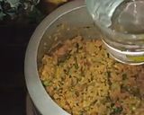 A picture of step 6 of Masala Mutton khichdi.