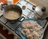 A picture of step 3 of Chicken Karaage 🍗.