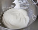 彩虹戚風蛋糕~全天然色彩的食譜步驟8照片
