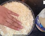 A picture of step 5 of Arabic Kunafeh.