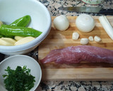 Foto del paso 1 de la receta: Solomillo al ajillo al papillote