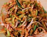 A picture of step 4 of Crispy Ivy gourd fry (or) fried Tindora.