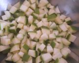 A picture of step 1 of Mango pickle.