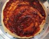 A picture of step 8 of No Yeast Pizza.