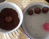 Foto langkah ke 2 dari resep Bola coklat simpel no bake.