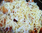 A picture of step 7 of Chilaquiles Rojos.