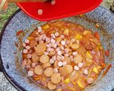 Lecsó (bográcsban) recept fázis 3 fotója