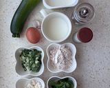 櫛瓜起司煎餅的食譜步驟1照片