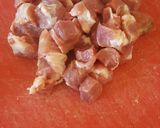A picture of step 3 of Sara's pork concoction xx.
