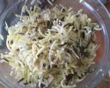 Une image de l'étape 1 de Rosti courgette et salicornes.