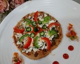 आटा पिज़्ज़ा (Atta Pizza recipe in Hindi) रेसिपी चरण 5 फोटो