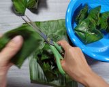 Foto langkah ke 6 dari resep Tape ketan hijau manis.