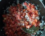 A picture of step 3 of Palak paneer bhurji.