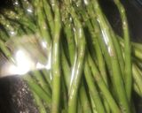 A picture of step 2 of Asparagus Tortellini Alfredo.