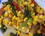 Foto langkah ke 4 dari resep Tumis Ikan Peda Jagung pete.