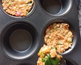 Foto langkah ke 3 dari resep Omelet Tahu Tuna Pedas.
