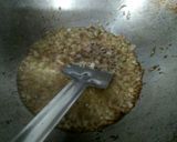 A picture of step 2 of Brinjal chokha.