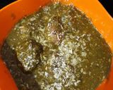 A picture of step 6 of Palak kofta.