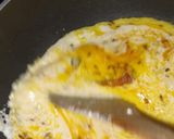 A picture of step 9 of Moong dal kadhi and no frying pakori.