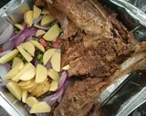 A picture of step 5 of Mutton/Lamb Roast.