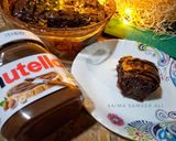 A picture of step 7 of 5mins Nutella brownie.