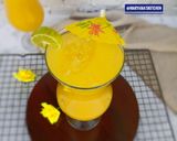 A picture of step 2 of Mango sangria.