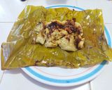 Foto del paso 18 de la receta: Tamal de mole negro en hoja de palma de plátano