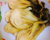 Hình bước làm 3 của món Dưa cải làm từ cải thìa