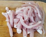 Foto del paso 1 de la receta: Tostas de lomo marinado