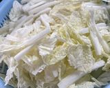 Hình bước làm 1 của món Kim Chi Nhà Ri