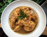 Foto langkah ke 4 dari resep Semur Tahu Telur.