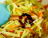 Hình bước làm 3 của món Đậu Que Vàng Xào Cà Rốt