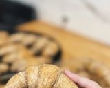 Foto del paso 4 de la receta: Medialunas integrales sin manteca y súper saludables 🧉