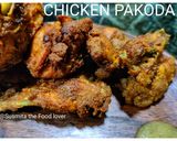 A picture of step 8 of Chicken pakoda.