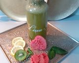 A picture of step 3 of Tropical mint mojito.