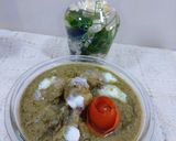 A picture of step 4 of Green Chicken.