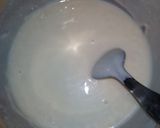 A picture of step 3 of Idli cake.