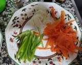 Foto del paso 1 de la receta: Pollo con tallarines estilo chino receta propia