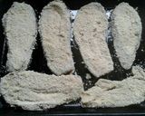 Foto del paso 5 de la receta: Milanesas de berenjena con tomate y queso ☺ riquísimas👌🍴