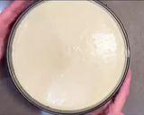 A picture of step 7 of New York baked cheesecake.