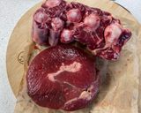 A picture of step 4 of Chinese braised oxtail & brisket stew.