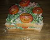 A picture of step 5 of Chicken sandwich.